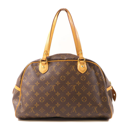 LOUIS VUITTON LV GHW Montorgueil Shoulder Bag M95566 Monogram Brown v2
