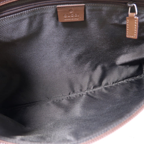 GUCCI GG SHW Shoulder Bag 90477 Canvas Brown