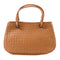 BOTTEGA VENETA BV Hand Bag Calfskin Leather Pink Brown