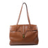 CELINE GHW Soft 16 Shoulder Bag Calfskin Leather Brown