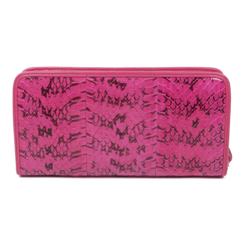 LOEWE SHW Zipped Long Wallet 061301 Calfskin Leather