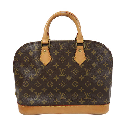 LOUIS VUITTON LV GHW Alma Handbag M51130 Monogram Brown v4