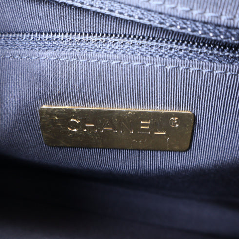 CHANEL CC GHW Chain Shoulder Bag 2 Way Bag AS0784 Calfskin Leather Black