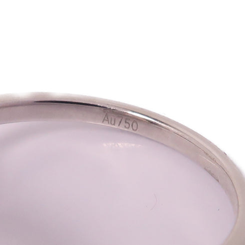 FINE JEWELRY Jade Ring 18K White Gold US#6.75