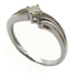 FINE JEWELRY 0.18ct Diamond Ring 18K White Gold US#5.25