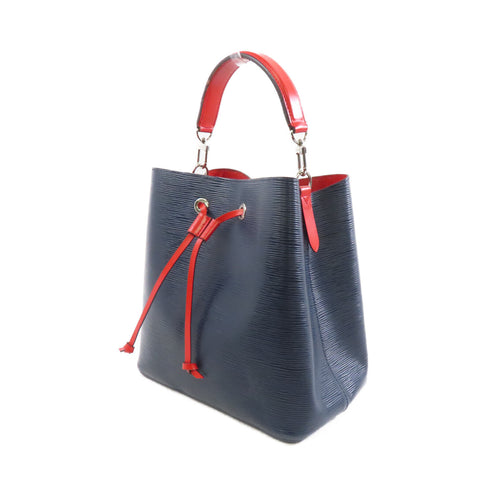 LOUIS VUITTON LV SHW Neo Noe 2 Way Shoulder Bag M45306 Epi Navy Red