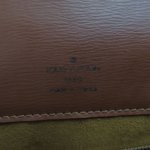 LOUIS VUITTON LV GHW Bushi Shoulder Bag Epi Leather M52203 Brown