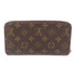 LOUIS VUITTON LV GHW Zipper Long Wallet M60017 Monogram Brown