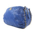 CHANEL Quilted CC GHW Chain Shoulder Bag Calfskin Leather Blue