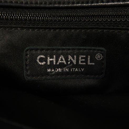 CHANEL CC SHW Chain Shoulder Bag Calfskin Leather v3