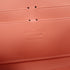 LOUIS VUITTON LV SHW Zipper Long Wallet Vernis Rayure Peach