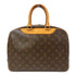 LOUIS VUITTON LV GHW Deauville Hand Bag M47270 Monogram Brown v4