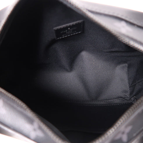 LOUIS VUITTON LV Soft Trunk Shoulder Bag M44730 Monogram Eclipse Black