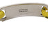 BALENCIAGA Plate Bracelet Metal Yellow