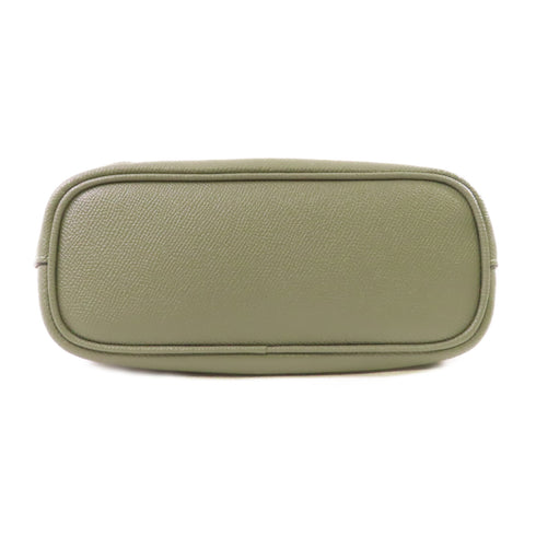 COACH SHW Mini Gallery Crossbody Bag Handbag Shoulder Bag Leather Dark Sage