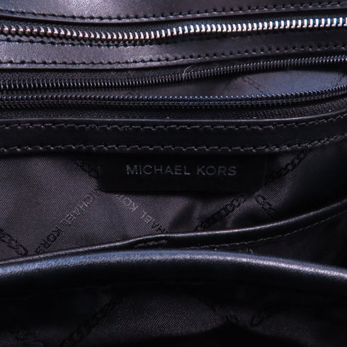 Michael Kors SHW Tote Bag Calfskin Leather Black