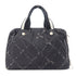 CHANEL CC Travel Line Hand Bag Nylon Black