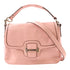 COACH SHW 2 Way Shoulder Bag Handbag Calfskin Leather Pink