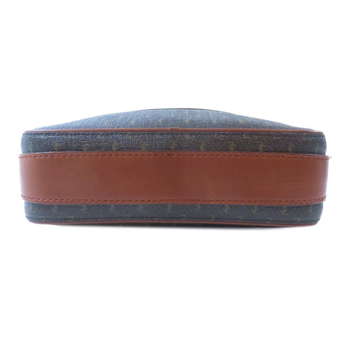 SAINT LAURENT YSL GHW Camera Bag Shoulder Bag 669957 PVC Coated Canvas Brown