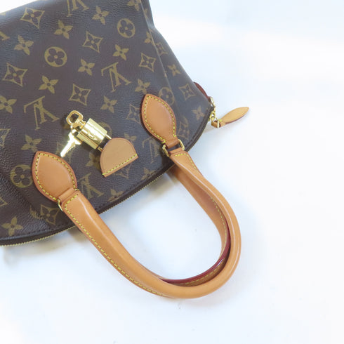 LOUIS VUITTON LV GHW Rivoli PM 2 Way Shoulder Bag M44543 Monogram Brown