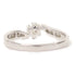 Fine Jewelry 0.26ct Diamond Ring 18K White Gold US#5.5