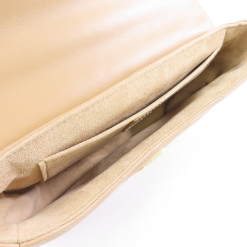 LOUIS VUITTON LV GHW New Wave MM 2 Way Shoulder Bag M51944 Lambskin Beige