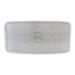 CHANEL CC SHW Barrette Hair Clip PVC Silver