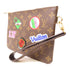 LOUIS VUITTON LV GHW Patches City Clutch M63447 Monogram Brown