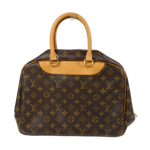 LOUIS VUITTON LV GHW Deauville GM Handbag M47270 Monogram Brown