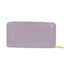 LOUIS VUITTON LV GHW Zipper Long Wallet M90141 Vernis Lilac