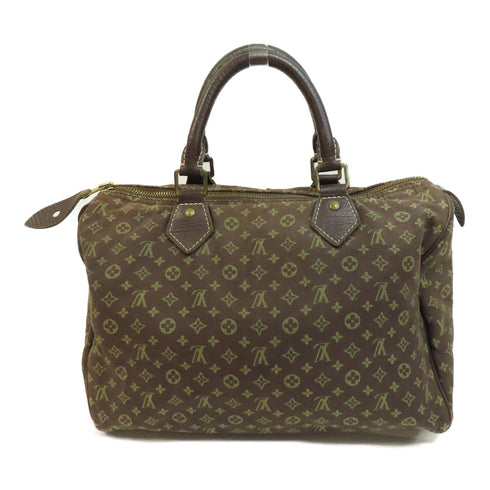 LOUIS VUITTON LV GHW Speedy 30 Handbag Monogram Mini M95224 Brown