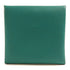 HERMES PHWBastia Card Case Purse Veau Epsom Leather Green