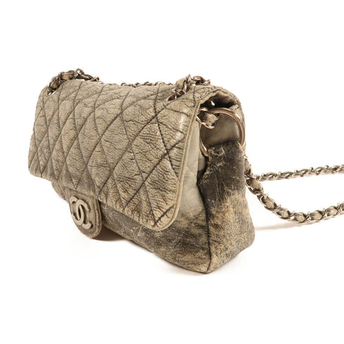 CHANEL CC SHW Chain Shoulder Bag Calfskin Leather v2