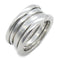 BVLGARI B-zero 1 3 Band Ring 18K White Gold US#5.25 Bvlgari#51