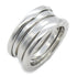 BVLGARI B-zero 1 3 Band Ring 18K White Gold US#5.25 Bvlgari#51
