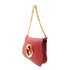 GUCCI GG GHW Blondie Shoulder Bag 699268 Calfskin Leather Red