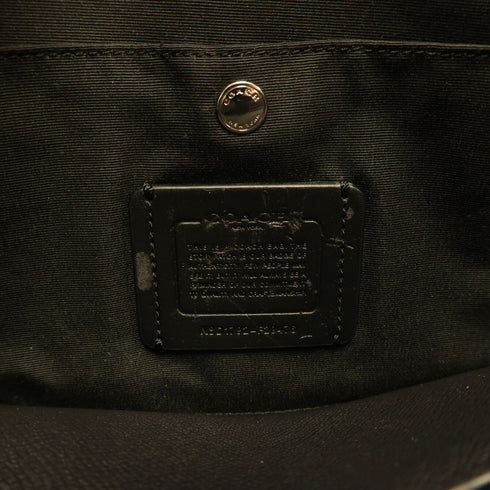 COACH SHW Shoulder Bag Calfskin Leather 20476 Black