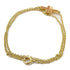 TIFFANY&CO T Two Double Chain Bracelet 18K Pink Gold