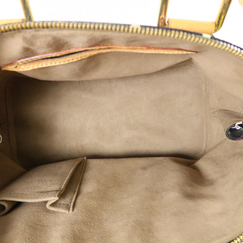 LOUIS VUITTON LV GHW Alma Handbag M92646 Monogram Multicolore Black