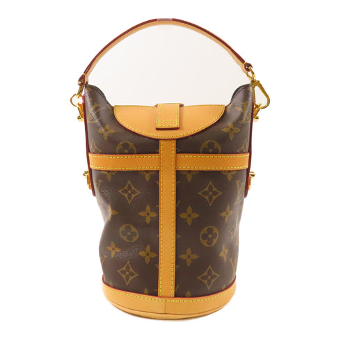 LOUIS VUITTON LV GHW Duffle 2 Way Shoulder Bag M43587 Monogram Brown