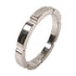 CARTIER Maillon Panthere Wedding Ring 18K White Gold Cartier#52 US#6