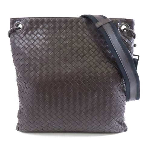 BOTTEGA VENETA BV Shoulder Bag 161623 Calfskin Leather Brown