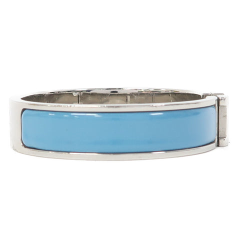 HERMES Clic H Bracelets Metal Light Blue