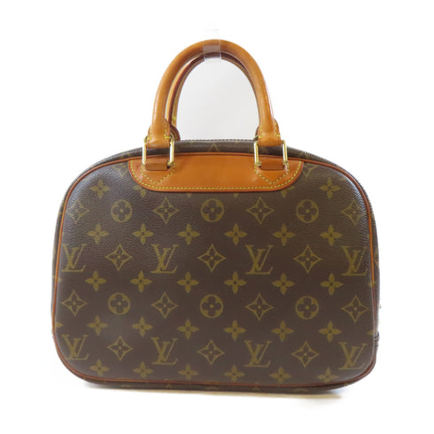 LOUIS VUITTON LV GHW Trouville Handbag M42228 Monogram Brown v1