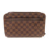LOUIS VUITTON LV GHW Saint Louis Clutch Bag Pouch N51993 Damier Ebene Brown v1