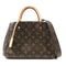LOUIS VUITTON LV GHW Montaigne 2 Way Bag M41055 Monogram Brown v1