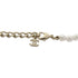 CHANEL CC Necklace PVC/Metal Gold