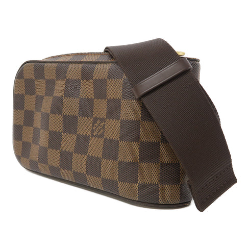 LOUIS VUITTON LV GHW Geronimos Waist Bag N51994 Damier Ebene Brown