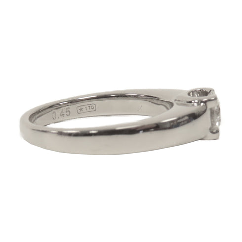 CARTIER 0.45ct Diamond Ring Cartier#50 US#6 PT950 Platinum