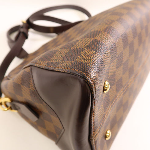 LOUIS VUITTON LV GHW Kensington Bowling 2 Way Shoulder Bag N41505 Damier